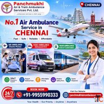 Panchmukhi Air Ambulance Service in Chennai Maintains Consistent Quality