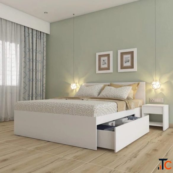 Buy Double Beds with Storage Online - Studio Kook