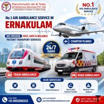 The Panchmukhi Air Ambulance Service in Ernakulam Provides Excellent Patient Care