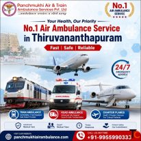 Immediate Medical Help Is Now Available with the Panchmukhi Air Ambulance in Thiruvananthapuram