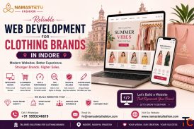 Reliable Web Development For Clothing Brands in Indore Namastetu Fashion