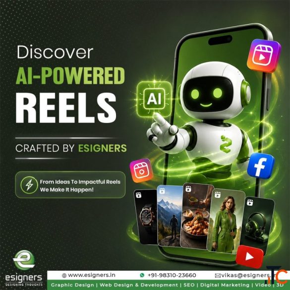 AI-powered reel creation services by Esigners
