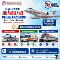 Panchmukhi Low Cost Air Ambulance in Ranchi- Expert Medical Team