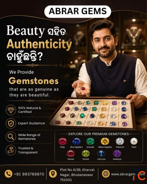 Natural Gem Shop in Bhubaneswar