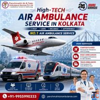 Panchmukhi Emergency Air Ambulance from Kolkata- Rapid Medical Transfer without Hassle