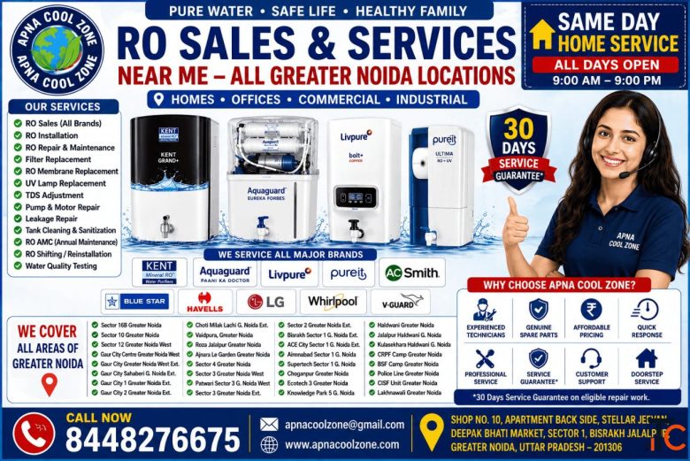 RO Sales and Services Near Me Sector 16B Greater Noida