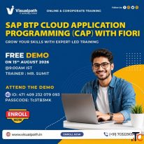 SAP BTP CAP Free Demo with Real-Time Project Training