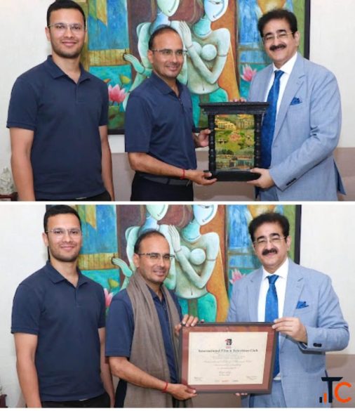 First Secretary of Embassy of India in Nepal Visits Marwah Studios