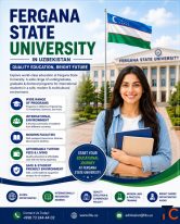 Fergana State University for Indian Students Ranking Courses Admission