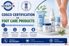 CDSCO Certification for Foot Care Products