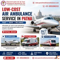 Panchmukhi ICU Air Ambulance in Patna- Nationwide Medical Reach