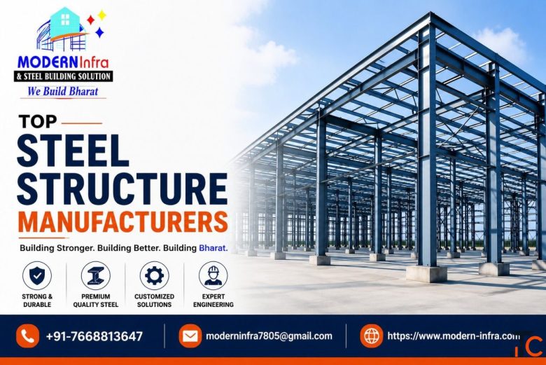 Modern Infra Top Steel Structure Manufacturers in India