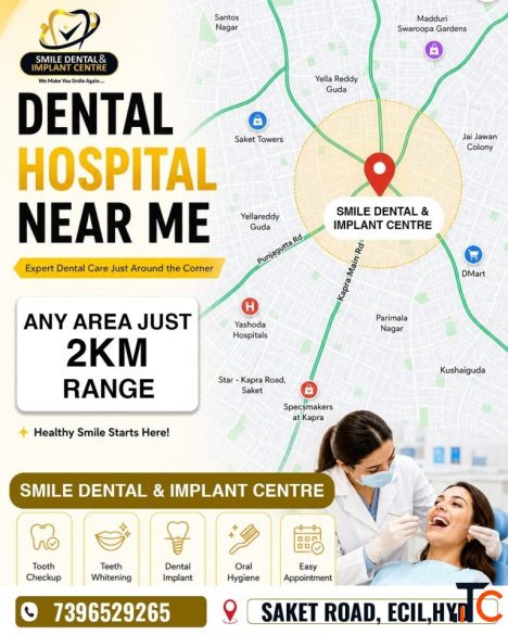 Best Dental Hospital in AS Rao Nagar Secunderabad