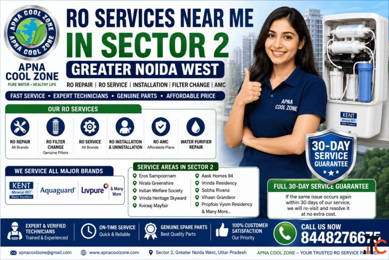 RO Services Near Me in Sector 2 Greater Noida West - APNA COOL ZONE