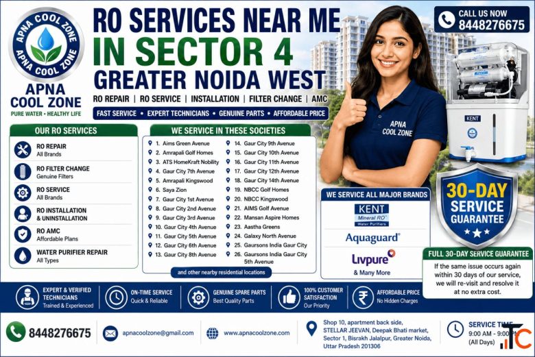 RO Services Near Me in Sector 4 Greater Noida West - APNA COOL ZONE