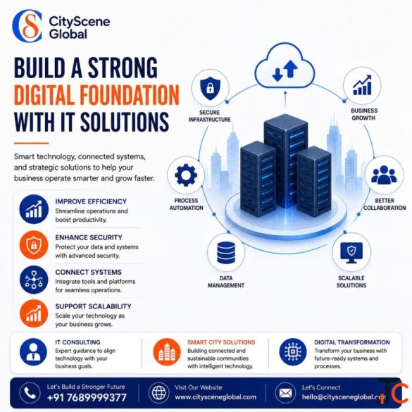 How Businesses Can Build a Strong Digital Foundation with IT Solutions CityScene Global