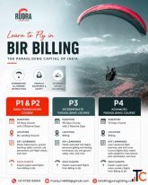 Paragliding Course Schedule And Cost - 2026