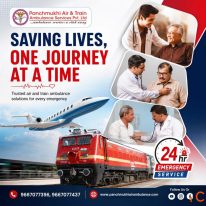 Panchmukhi Hi Tech Train Ambulance from Raipur- Critical Care Transit without Hassle