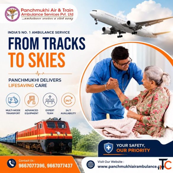 Panchmukhi Best Patient Shifting Ambulance in Chennai- ICU Train Transfer with Medical assistance