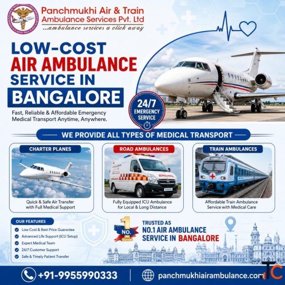 Panchmukhi Air Ambulance in Bangalore Is Dedicated To Saving Patients from Trauma