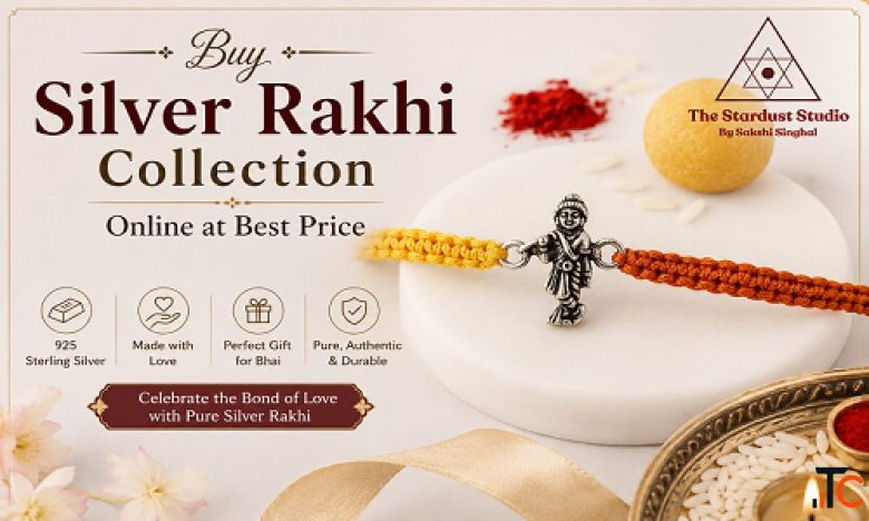 Buy Original Silver Rakhi Online at Best Price The Stardust Studio