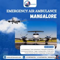 247 Critical Care Air Ambulance in Mangalore