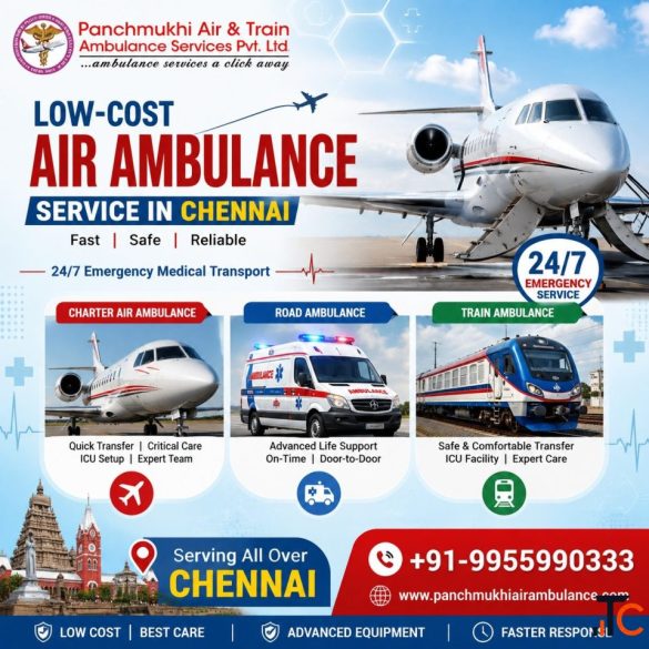 Book a Comfortable Medical Transfer with Panchmukhi Air Ambulance in Chennai