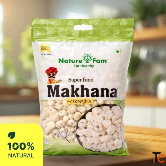 250 gm Makhana Price - Premium Phool Makhana Naturefam