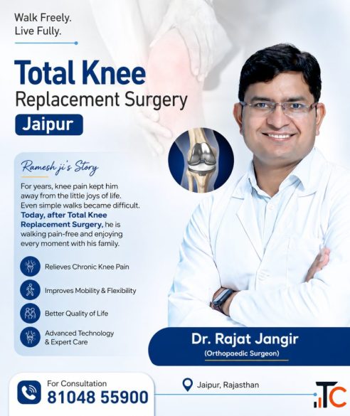 Total Knee Replacement Surgery Jaipur Dr. Rajat Jangir