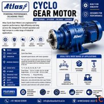 Cycloidal Gear Motor Manufacturer Ahmedabad Atlas Electrical