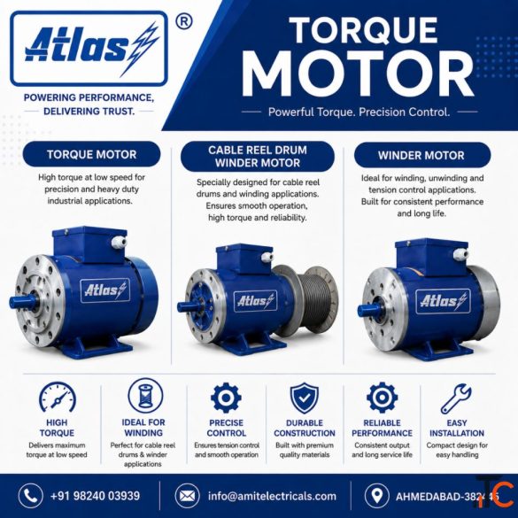 Best Torque Motor Manufacturer in Ahmedabad Atlas Electrical