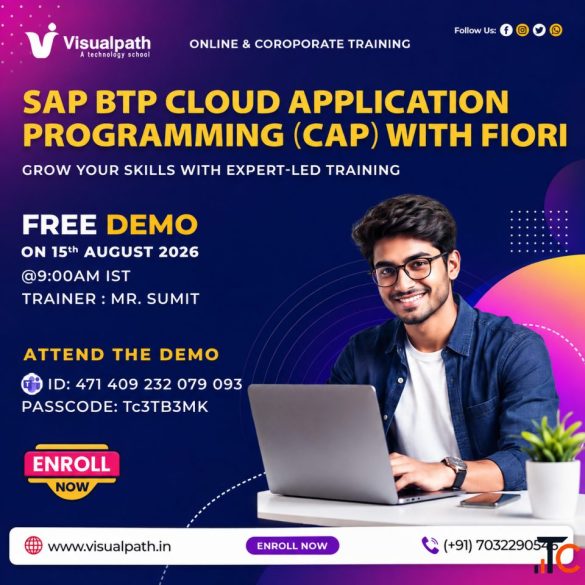 SAP BTP CAP Free Demo Learn Real-Time App Development
