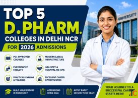 Top 5 D.Pharm Colleges in Delhi NCR for 2026 Admissions