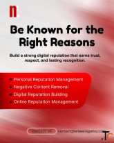 Be Known for the Right Reasons