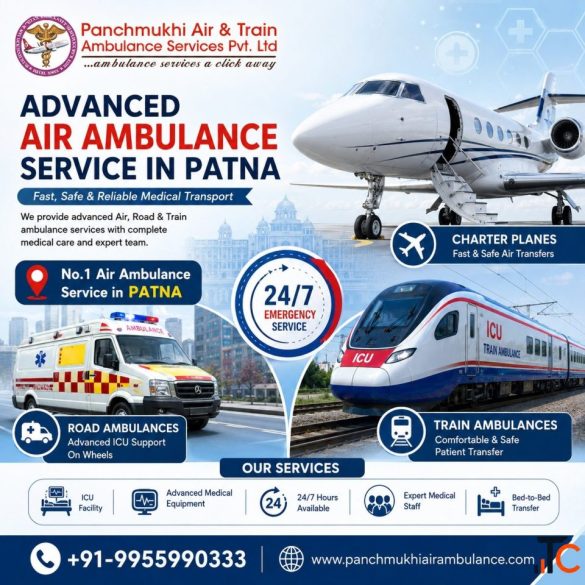 Panchmukhi Air Ambulance in Patna Is the Most Authentic Medical Transport Provider