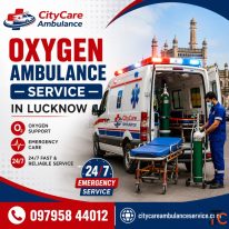 Oxygen Ambulance Service in Lucknow