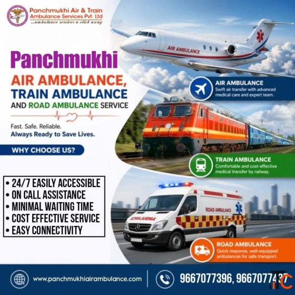 Panchmukhi Train Ambulance in Kolkata- emergency Preparedness at every step