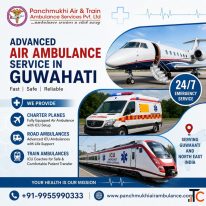 Panchmukhi Air Ambulance in Guwahati Helps Arrange Easy Transportation