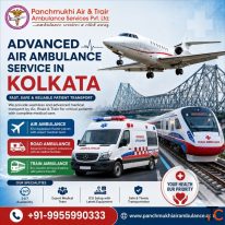 Panchmukhi Air Ambulance in Kolkata Provides 247 Emergency Medical Transport Support