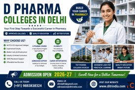 D Pharma Colleges in Delhi - Course Admission Information