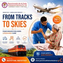 Panchmukhi Hi Tech Train Ambulance in Mumbai- Emergency Patient Transit with care