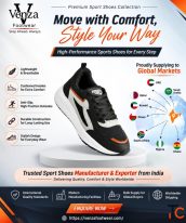 Sport Shoes Manufacturer Exporter from India to Gulf African Markets