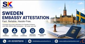 Sweden Embassy Attestation Services in Delhi - Fast Professional Document Attestation