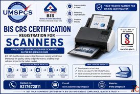 BIS CRS Certification Registration for Scanners