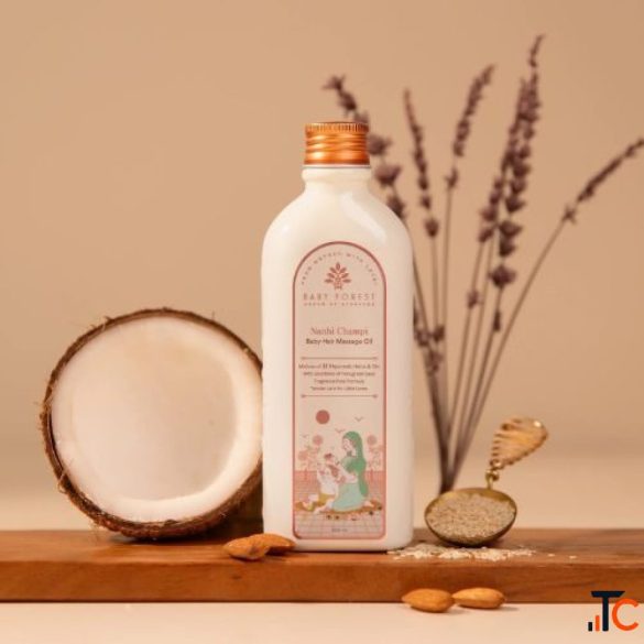 Natural Baby Hair Oil for Soft Scalp Hair