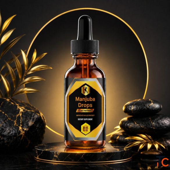 Manjuba Drops - Premium Herbal Dietary Supplement for Male Vitality Daily Wellness 60 ml 2 fl oz