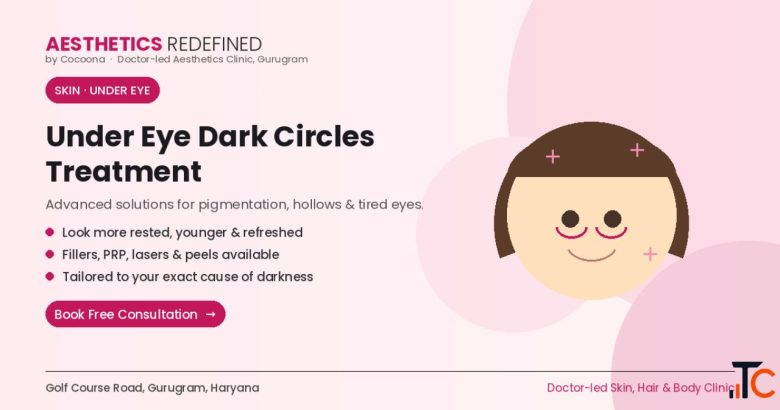 Under Eye Dark Circles Treatment in Gurgaon Aesthetics Redefined by Cocoona