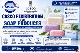 CDSCO Registration for Soap Products