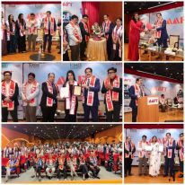 Dr. Sandeep Marwah Bids Farewell to the 128th Batch of AAFT at Grand Convocation Ceremony