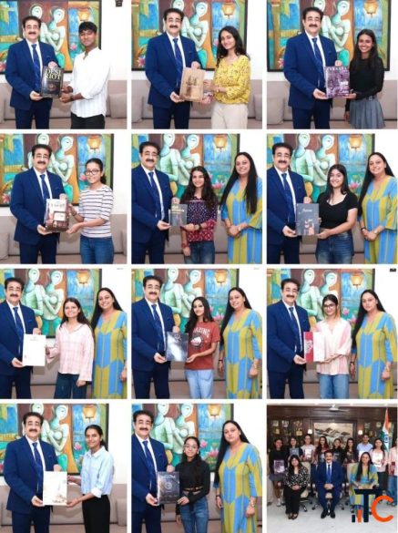 AAFT Students Present Research Study on Branding at International Film and Television Research Centr